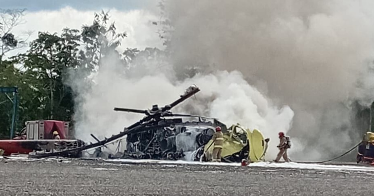 Accidente en planta de gas de Malvinas: fallecen tres tripulantes de helicóptero Helisur