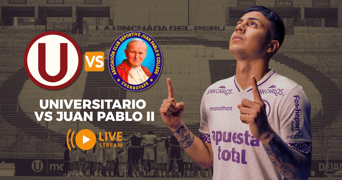 Universitario vs Juan Pablo II en vivo hoy: seguimiento minuto a minuto en el Monumental Liga 1 2025