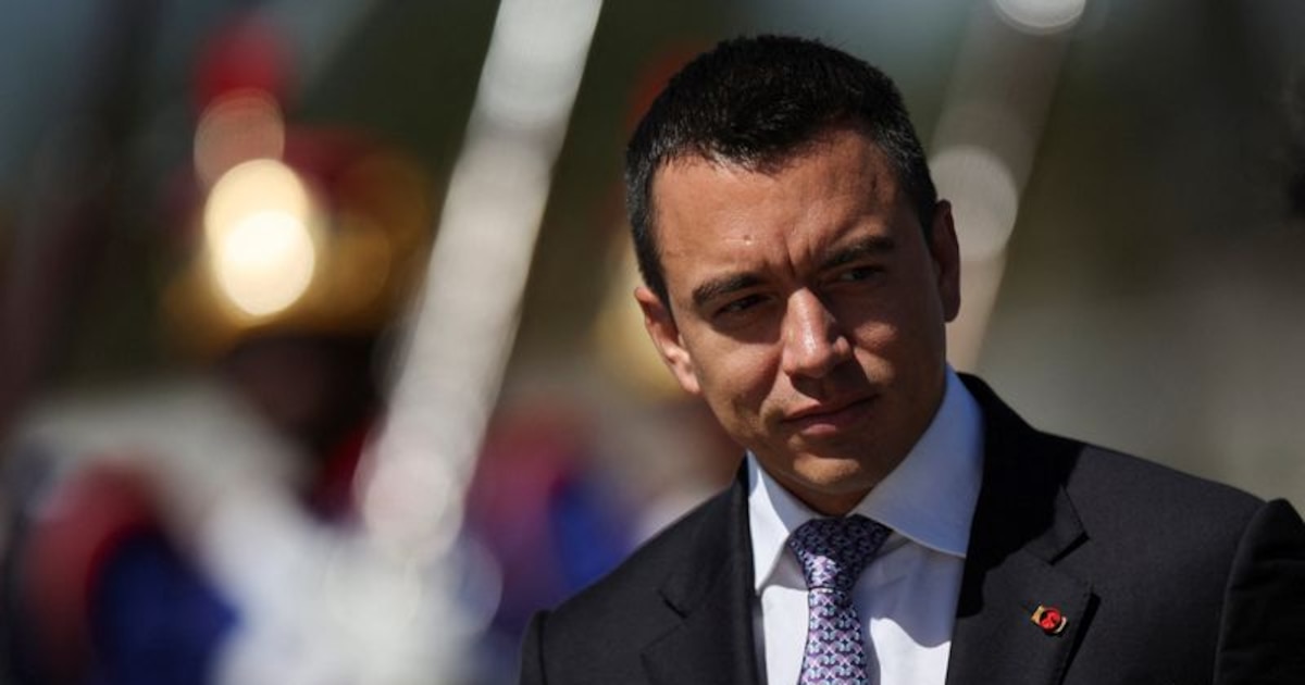 Noboa advierte que quienes intenten tomar Quito por la fuerza serán tratados como delincuentes