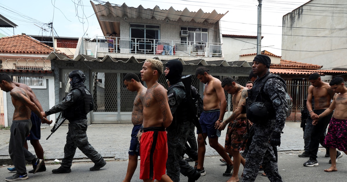 Brasil crea fuerza conjunta tras operación policial mortal en Río de Janeiro