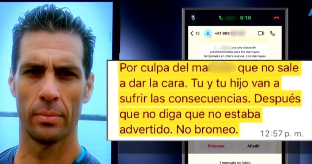 Gustavo Salcedo amenaza a la esposa del productor de Maju Mantilla: «Sufrirán las consecuencias