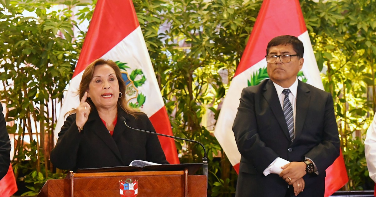 Dina Boluarte y ministro del Interior aconsejan no responder llamadas desconocidas para prevenir extorsiones