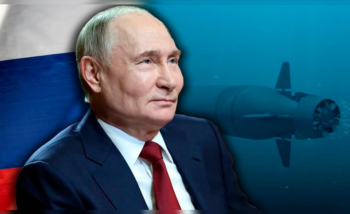 Rusia lanza el devastador torpedo nuclear Poseidón y amenaza con tsunamis radiactivos frente a costas enemigas