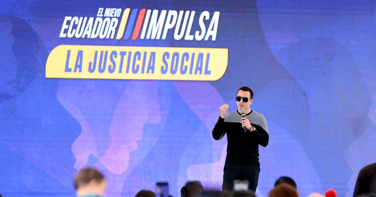 NOBOA ALERTA: «LA VIOLENCIA NO TOLERADA» Y AMENAZA CON REPRESIÓN CONTRA PROTEST