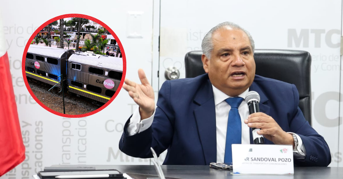 Gobierno de José Jerí reanuda proyecto Tren Lima-Chosica, afirma César Sandoval