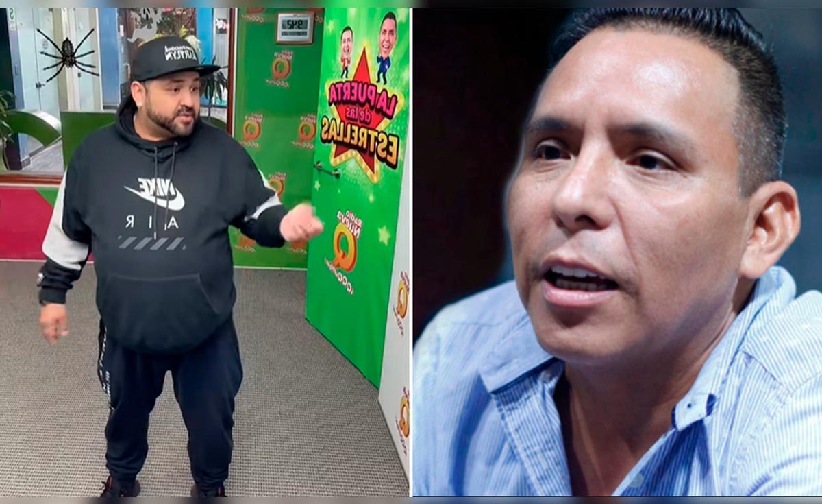 Cantante argentino abandona furioso programa tras burlas de Edwin Sierra sobre su físico