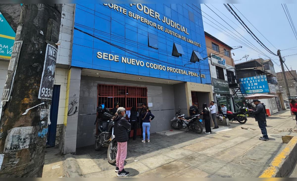 Explosivo en sede del PJ de Ate y carta contra liberación de cabecilla de extorsionadores