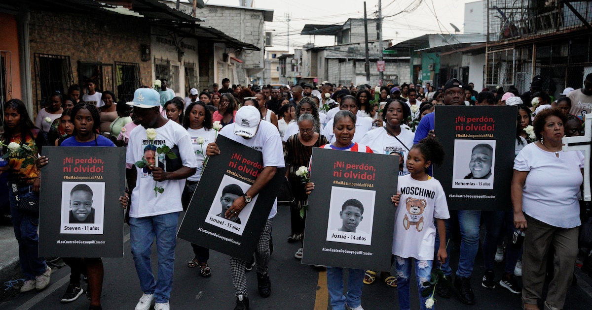 ¡Escándalo en Ecuador: 17 militares acusados de desaparición forzada y ejecución de menores en Guayaquil bajo decreto de conflicto armado