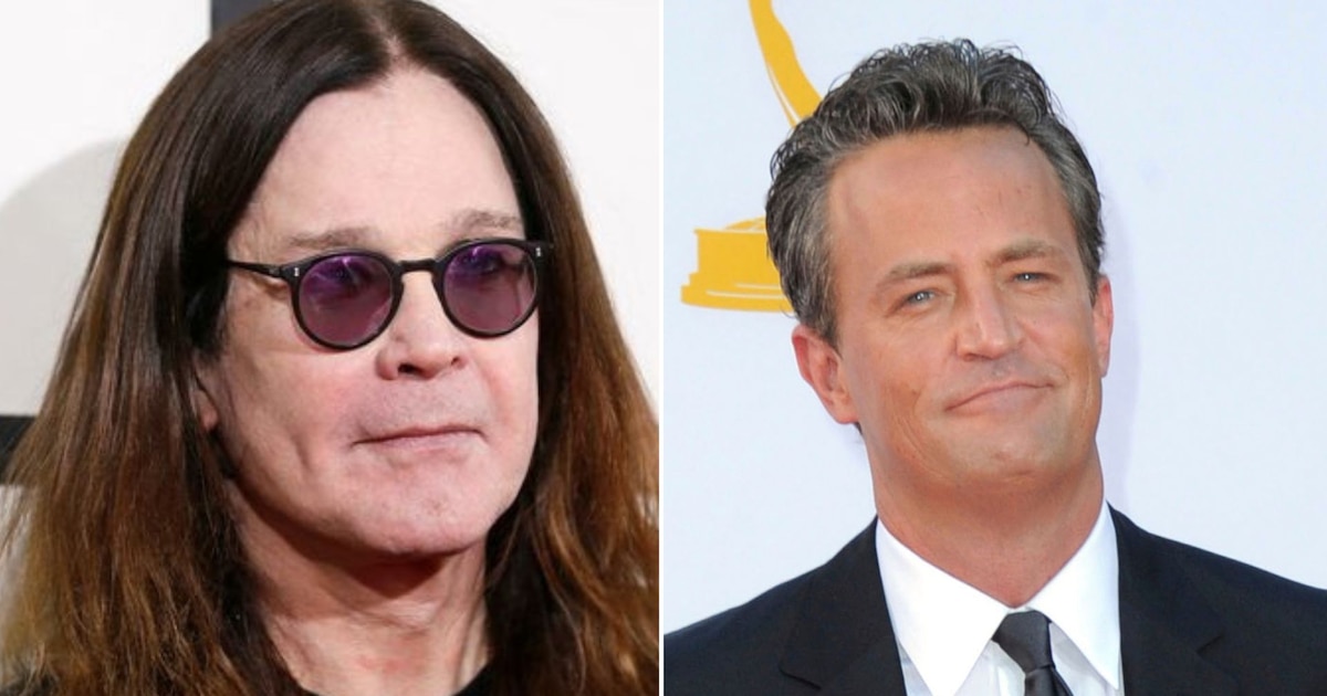 Ozzy Osbourne revela que Matthew Perry asistía a reuniones de AA en su casa mientras luchaba por su sobriedad
