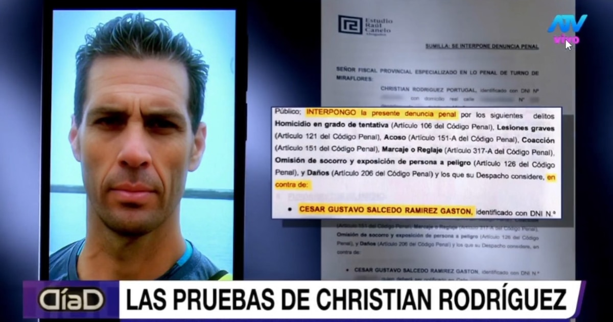 Gustavo Salcedo presionó a Christian Rodríguez para renunciar a programa de Maju Mantilla desde marzo