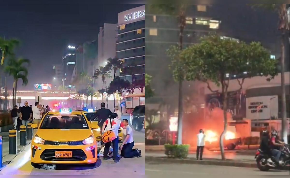 Explosión de coche bomba en Guayaquil deja un muerto y dos heridos en el exterior del Mall del Sol