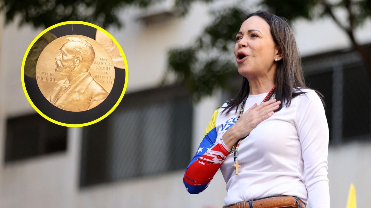 ¡Sorpresa Mundial! María Corina Machado, Nobel de la Paz por su lucha contra la dictadura en Venezuela