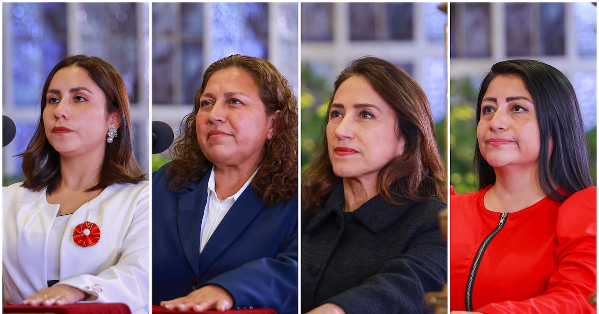 Solo cuatro mujeres en el gabinete de José Jerí, vinculado a denuncia archivada