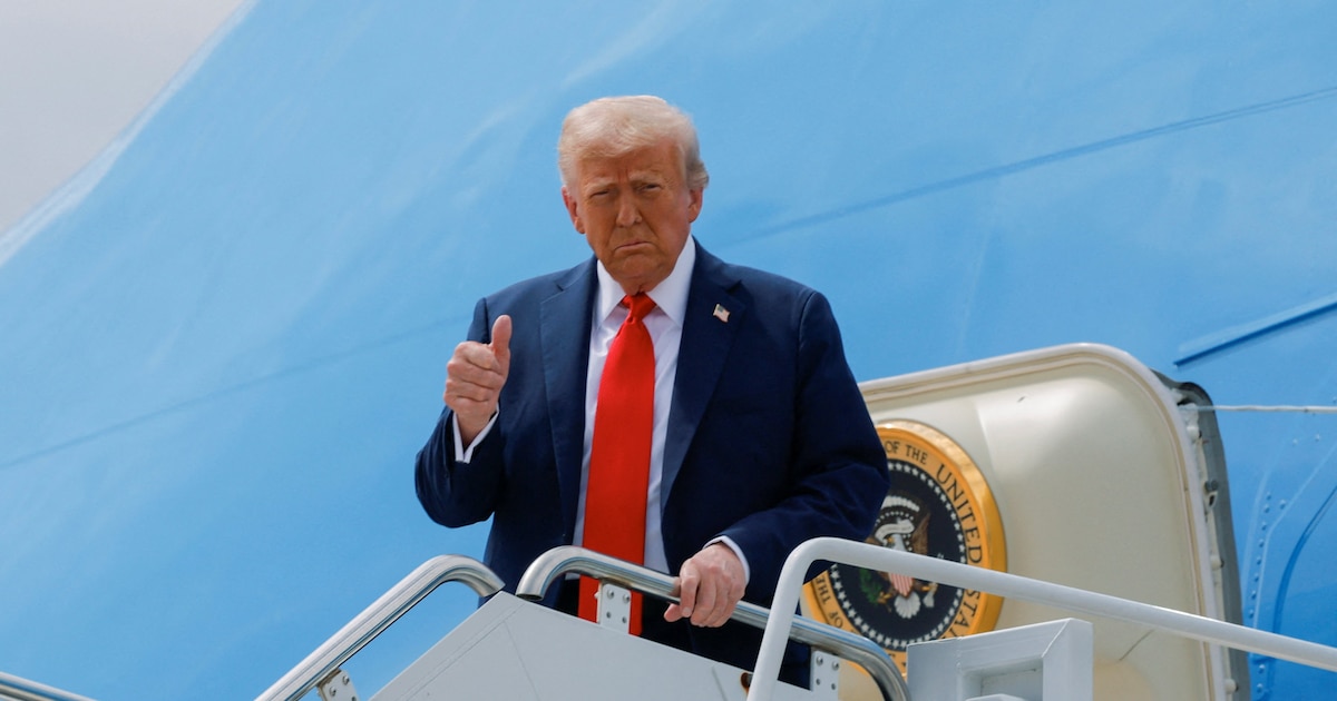 Trump viaja a Israel y Egipto para negociar fin de guerra en Gaza y hablar ante la Knesset