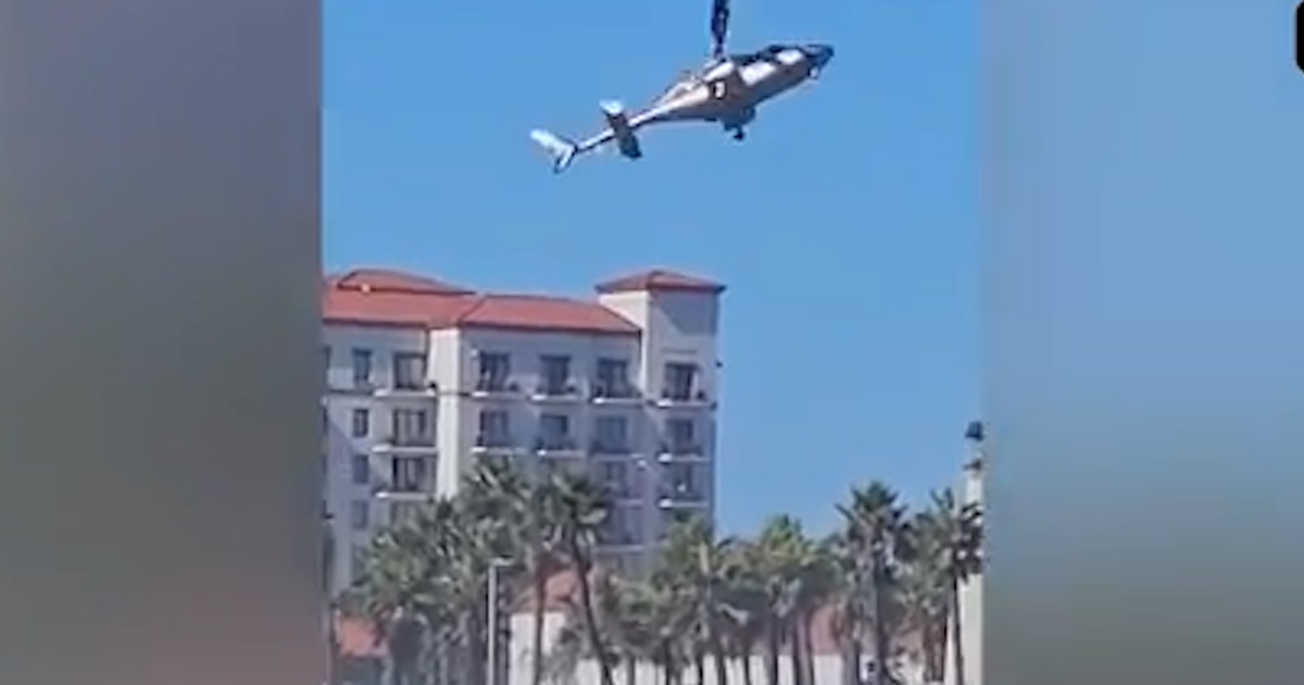 ¡Caos en California! Helicóptero crash en Huntington Beach deja cinco heridos y terror entre turistas