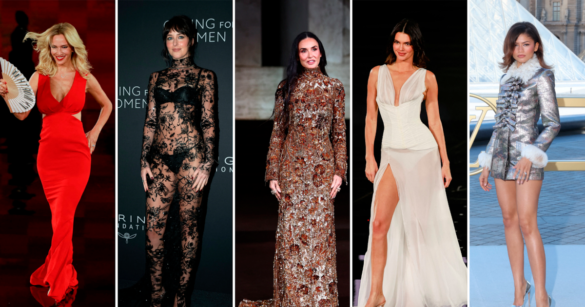 Espectáculo de Moda: Rojo y Metálicos Dominaron las Fashion Weeks Más Exclusivas del Mundo