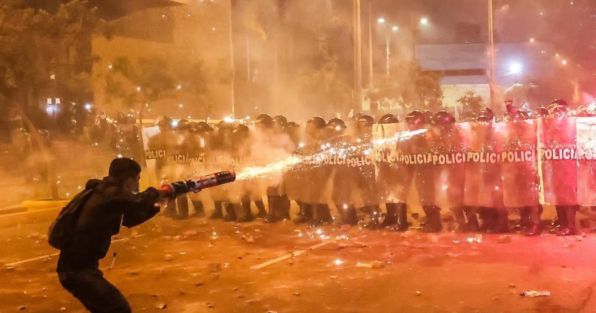 Lo que no se vio de la marcha nacional de la generación Z: enfrentamientos, caos y descontrol en las calles de Lima