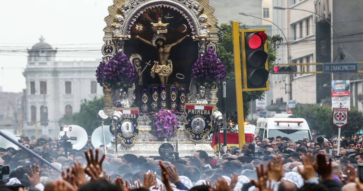 Segundo recorrido del Señor de los Milagros genera desvíos en transporte público y AeroDirecto este fin de semana