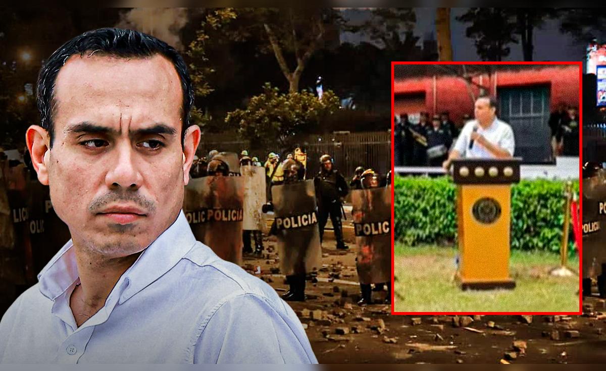Jerí rinde homenaje a la PNP y entregará canastas a policías tras asesinato de Eduardo Ruiz Sanz