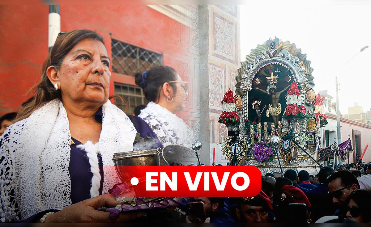 Señor de los Milagros en vivo hoy, sábado 18/10: horarios, desvíos y recorrido en Lima