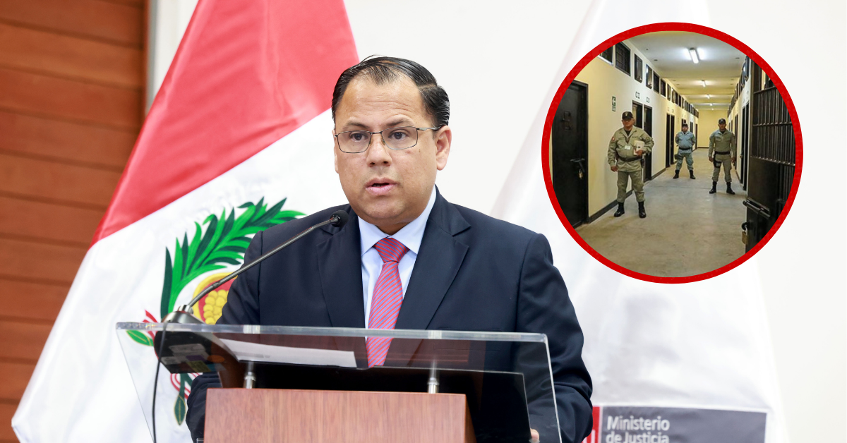 Ministro de Justicia anuncia creación de pabellones de alta seguridad para presos peligrosos
