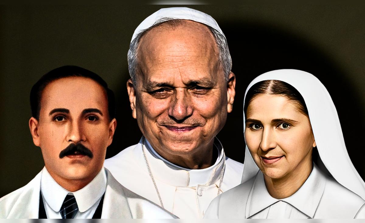¡HISTÓRICO: Papa León XIV canoniza a los primeros santos venezolanos José Gregorio Hernández y Carmen Rendiles en una multitudin