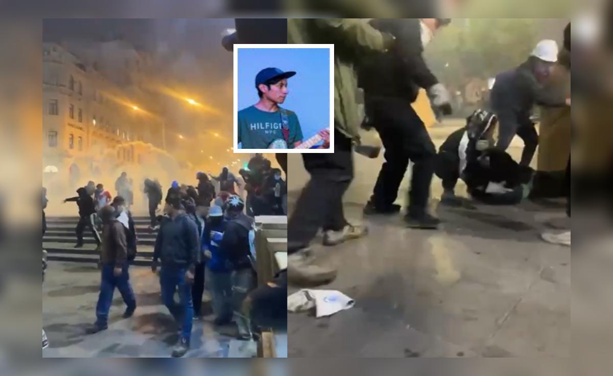 Joven en coma tras protestas: video revela detalles del impacto de Luis Reyes