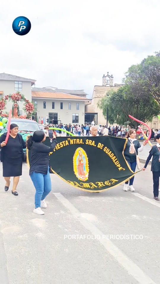 Cajamarca anuncia celebración en honor a la Virgen de Guadalupe con pasacalle