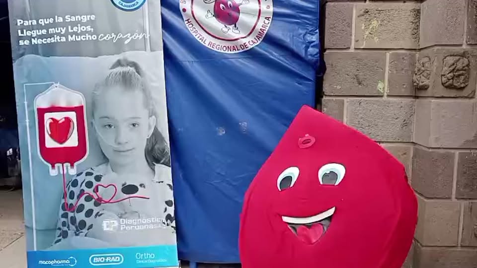 Campaña de donación de sangre en Cajamarca busca fortalecer el banco regional
