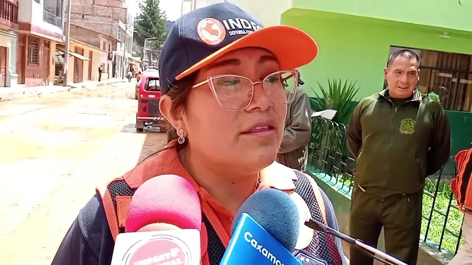 Autoridades de Cajamarca evalúan daños por lluvias sin reportes de víctimas
