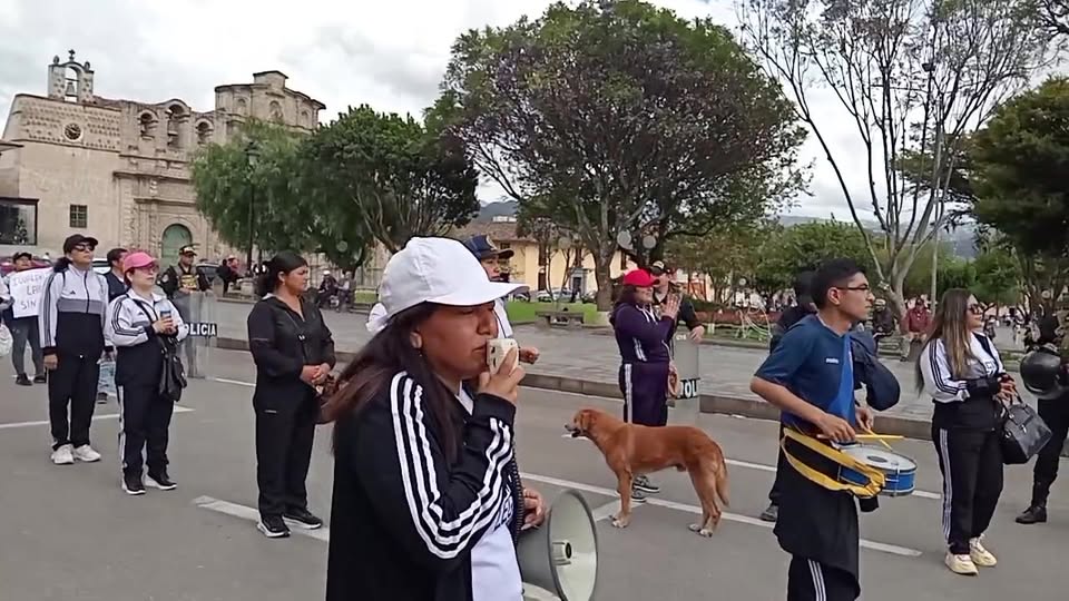 Trabajadores del Ministerio Público de Cajamarca realizan paro por mejores salarios