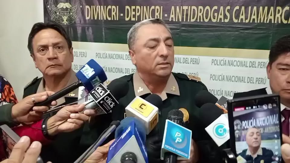 Policía detiene a banda criminal por robo agravado en Cajamarca