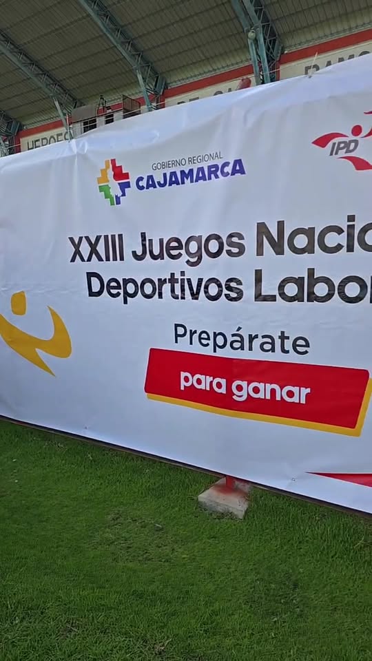 Deportista José Saldaña Pimentel participa en Juegos Laborales en Cajamarca