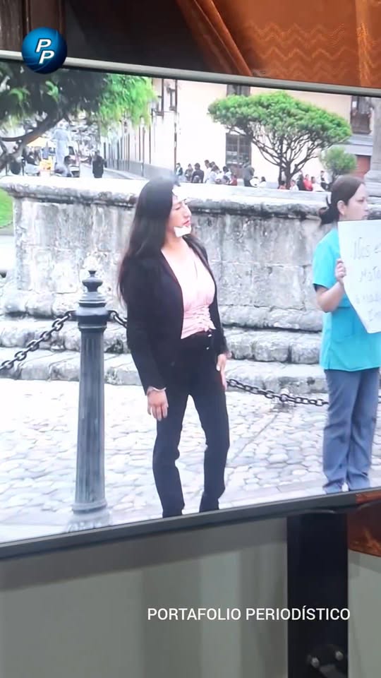 Artista cajamarquina rinde homenaje a víctimas de feminicidio en performances urbanas