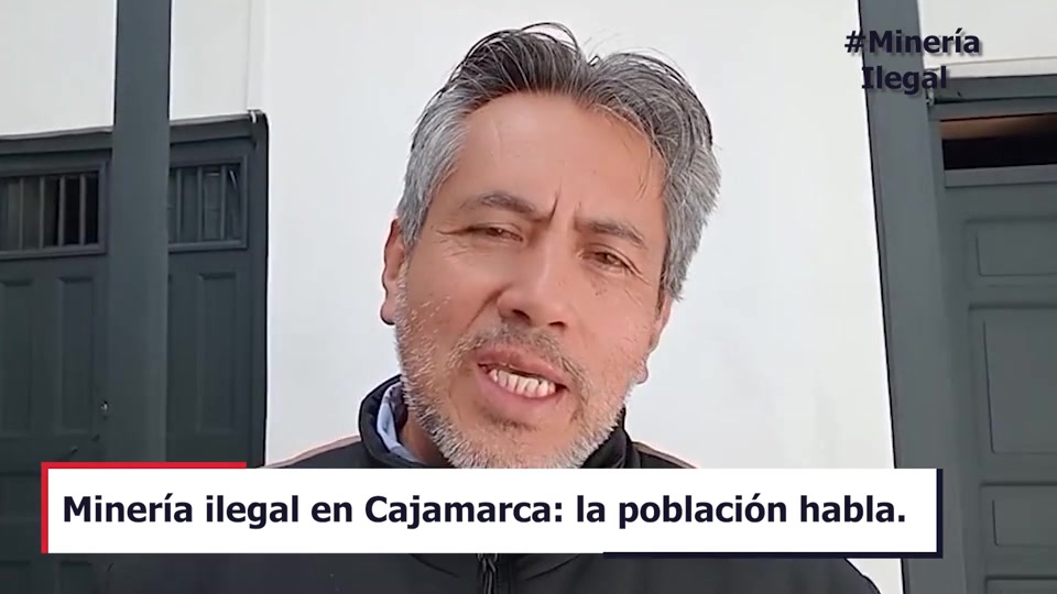 Cajamarca enfrenta aumento de minería ilegal impulsado por altos precios del oro