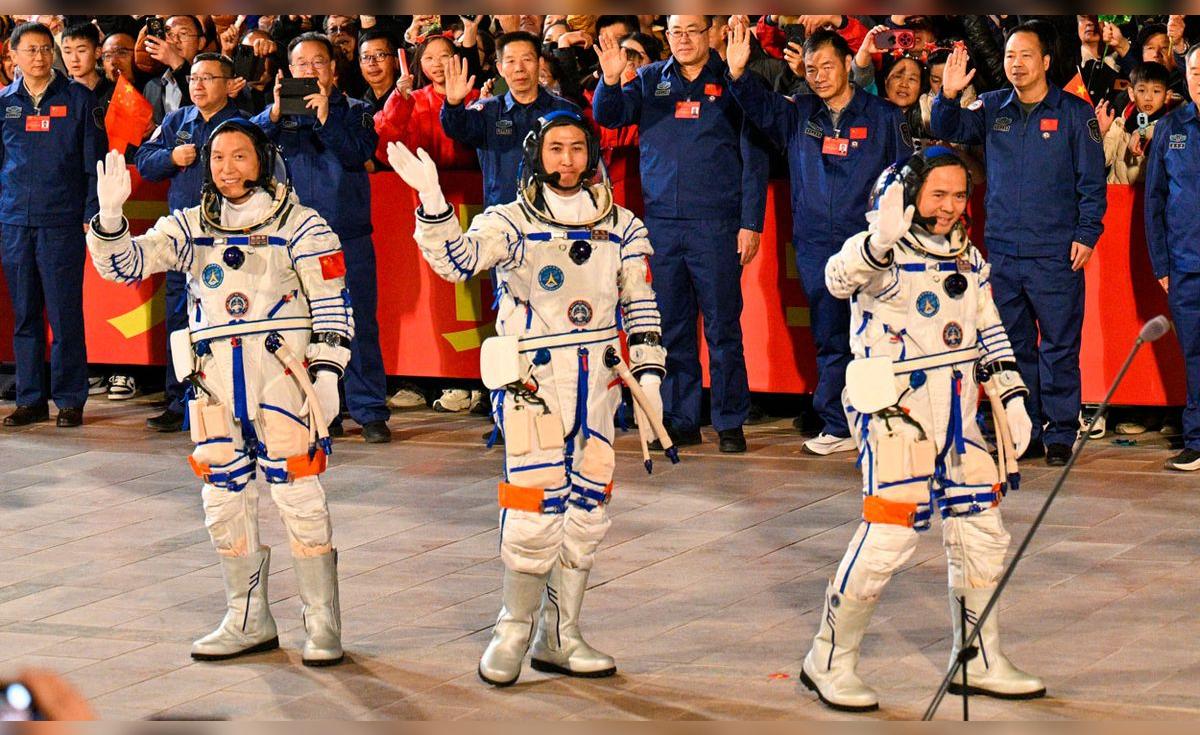China lanza misión espacial con el astronauta más joven en camino a la Luna antes de 2030