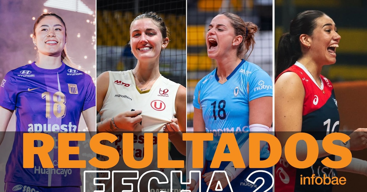 Resultados de la Fecha 2 de la Liga Peruana de Vóley 2025/2026
