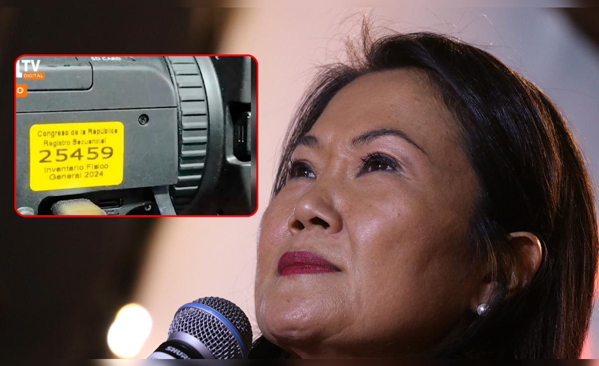 Trabajador implicado en uso de cámara del Congreso para grabar mitin de Keiko Fujimori renuncia