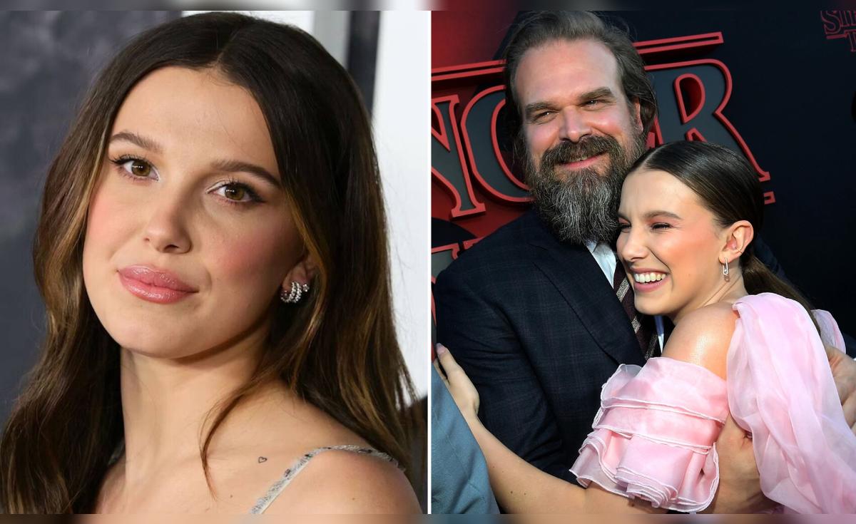 Millie Bobby Brown acusa a David Harbour de acoso antes de la última temporada de Stranger Things