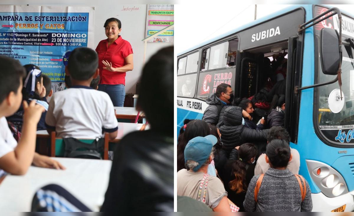 Minedu aclara si habrá clases el 3 de noviembre por paro de transportistas en Callao