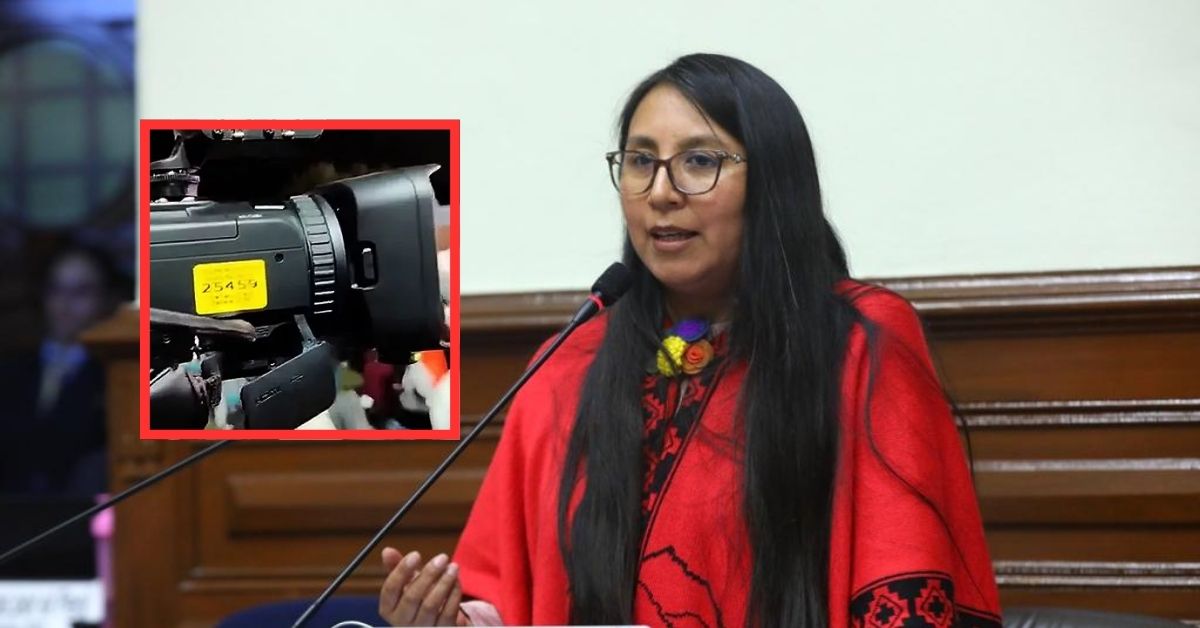 Ruth Luque solicita informe por uso de cámara del Congreso en mitin de Fuerza Popular