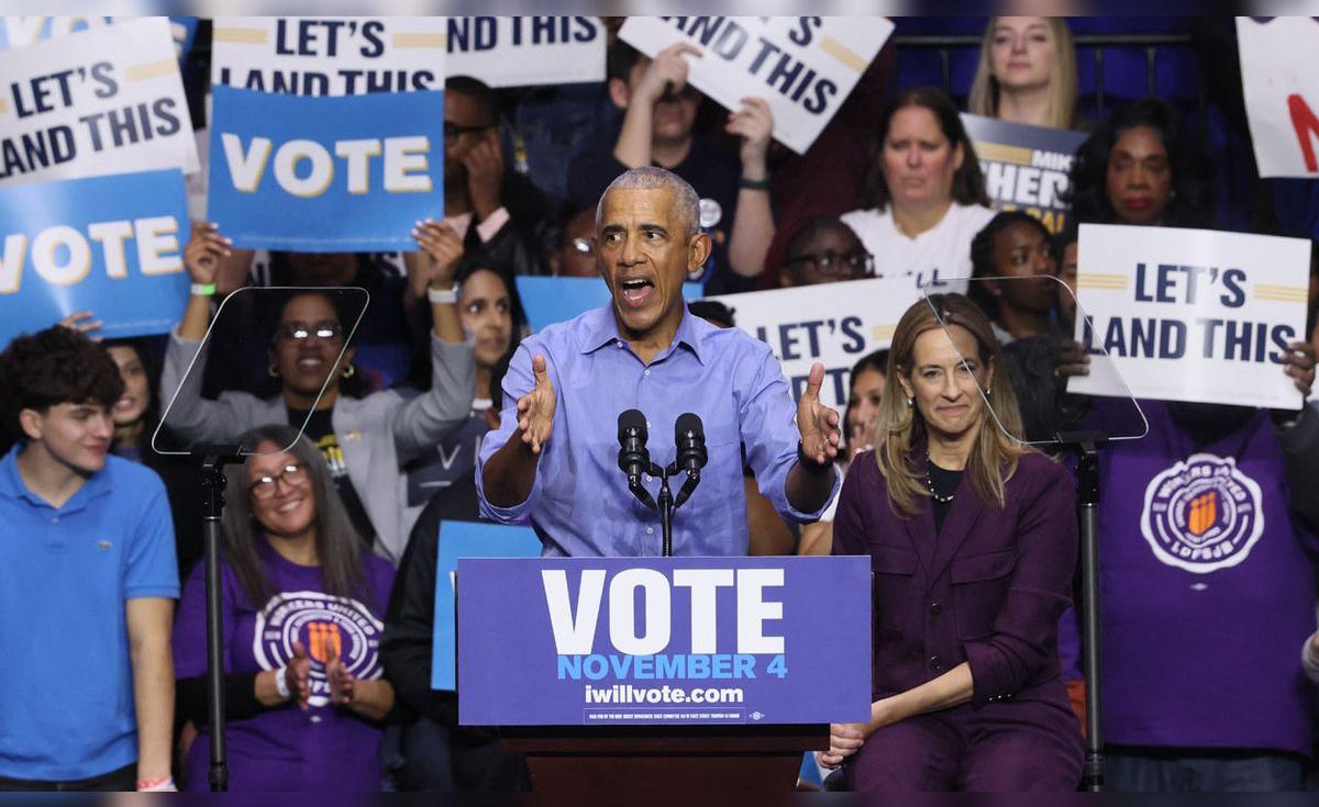 Obama arremete contra Trump y alerta sobre el deterioro de la democracia en EE.UU.