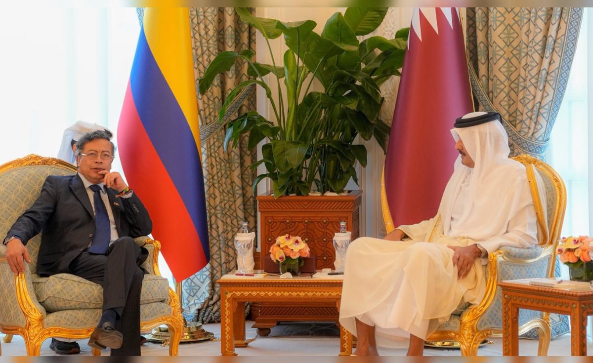 Petro busca mediación en Catar para aliviar tensiones con EE. UU. y fortalece la paz y economía en Colombia