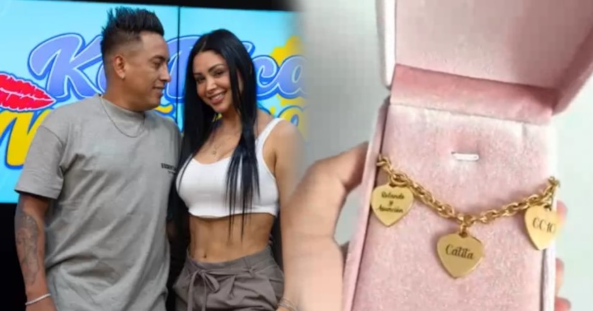 Christian Cueva habría regalado a Pamela Franco una pulsera de acero por menos de 90 soles en su aniversario
