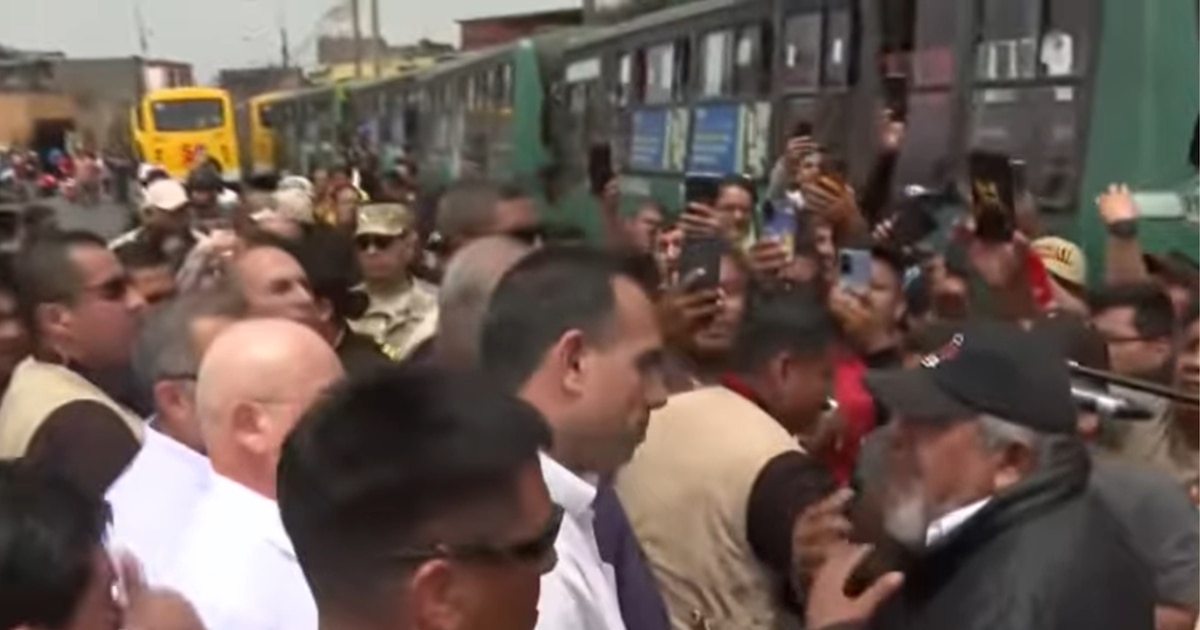 José Jerí llega al Rímac en medio del paro de transportistas y chóferes exigen acciones al presidente