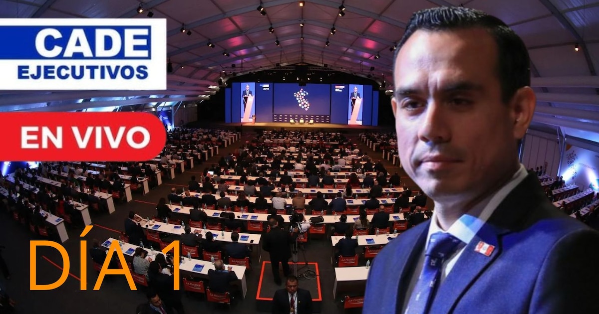 CADE Ejecutivos 2025 en vivo: José Jerí apertura foro empresarial