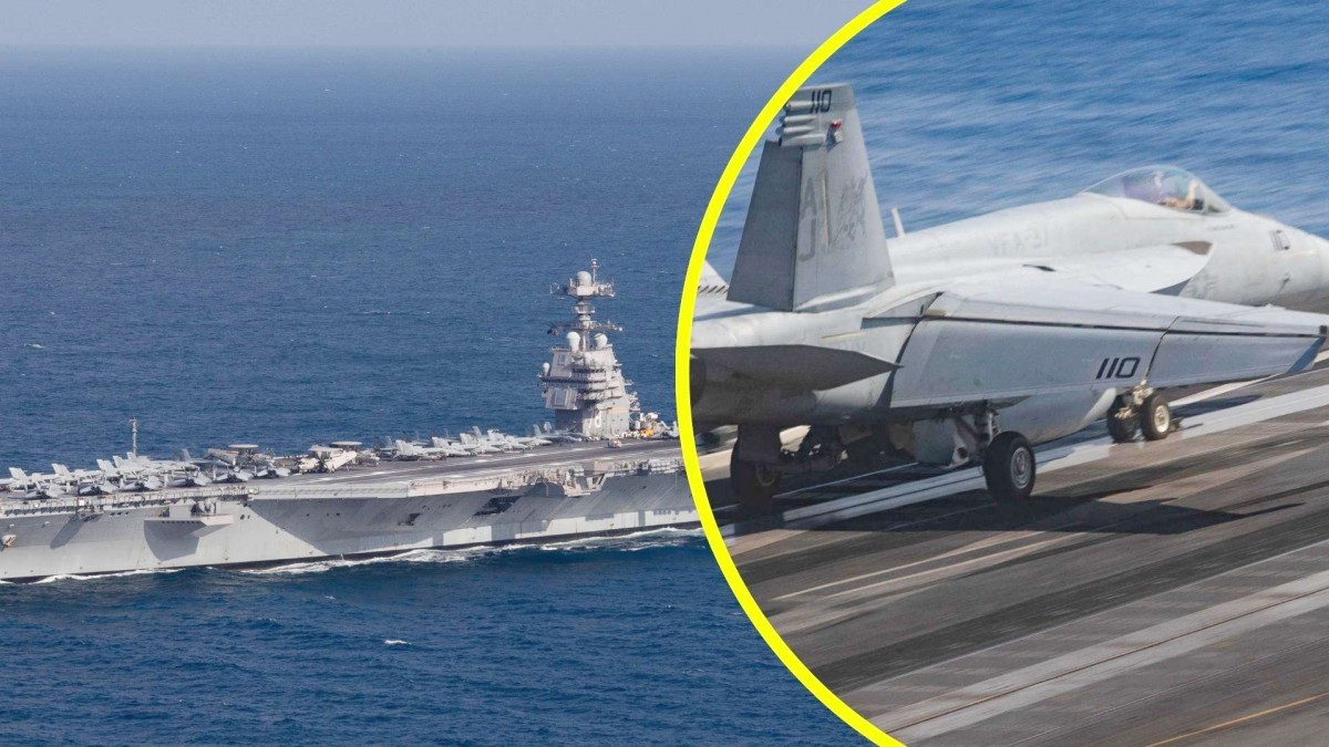 ¡USS Gerald R. Ford en ruta al Caribe por orden de Trump para enfrentar a Maduro!