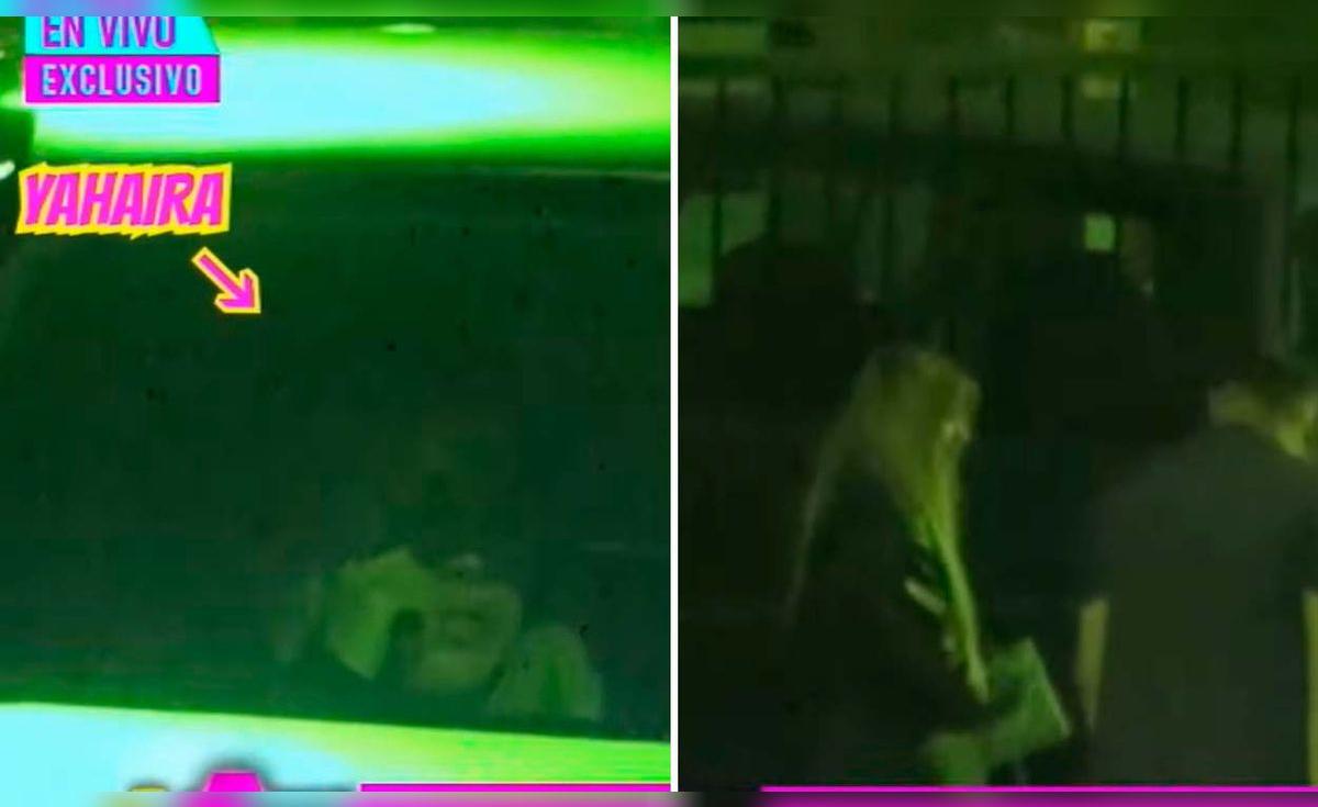 Yahaira ingresa de madrugada con Luis Fernando a su departamento tras ser vista llorando en su auto