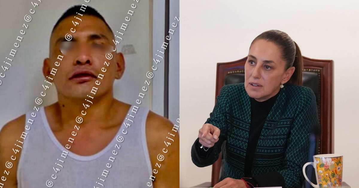 Detienen a agresor que acosó y intentó besar a Claudia Sheinbaum en pleno centro histórico