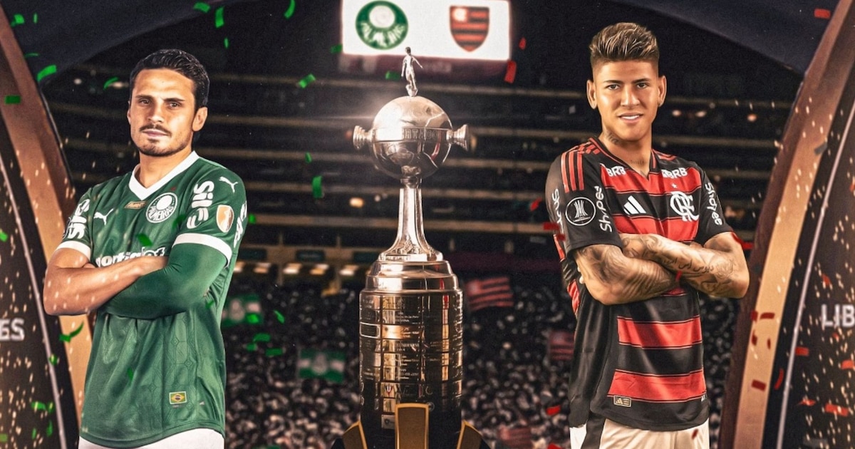 Horario confirmado de la final de la Copa Libertadores 2025: Palmeiras vs Flamengo
